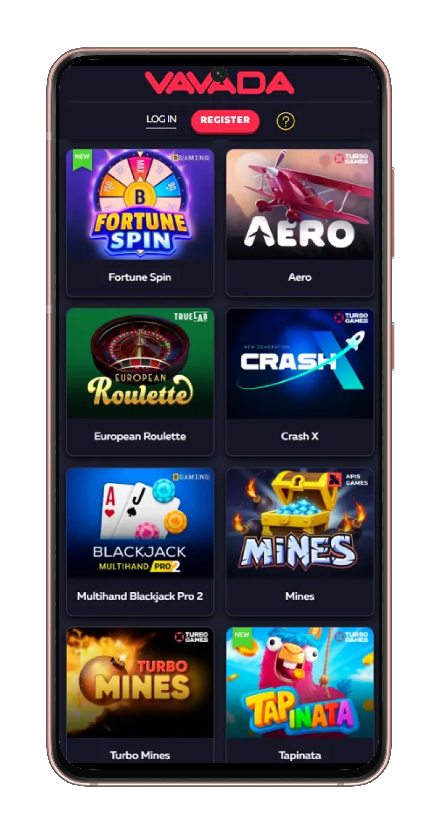 Mobile menu screenshot 4